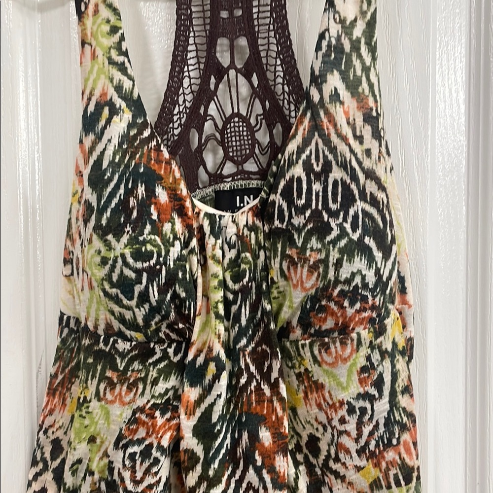 Multicolor Racerback Top - Picture 2 of 8